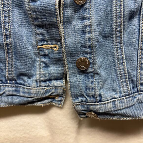 Baby Gap Disney Minnie Mouse Denim Jacket - Size Small - Picture 4 of 6